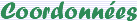 Nos coordonn�es